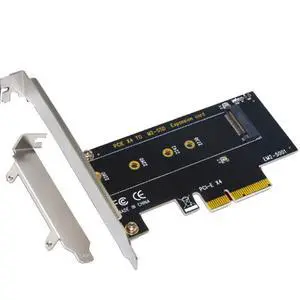 M2 NGFF M Key B-Key SSD Adapter Card M.2 to PCI-E 3.0 X4 High Speed Expansion Card 1/2/4 Bay SATA Adapter for 2230-22110 SSD Conversion Card (EM2-5001) M2 NGFF M Key B-Key SSD Adapter Card M.2 to PCI-E 3.0 X4 High Speed Expansion Card 1/2/4 Bay SATA Adapter for 2230-22110 SSD Conversion Card (EM2-5001)
