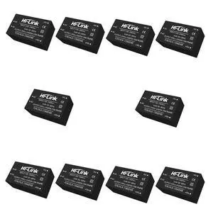 HLK-15W 220V AC-DC Step-Down Isolated Power Module Low Power Consumption Low Noise for Medical, Industrial Control (HLK-15M24B,10Pcs) HLK-15W 220V AC-DC Step-Down Isolated Power Module Low Power Consumption Low Noise for Medical, Industrial Control (HLK-15M24B,10Pcs)