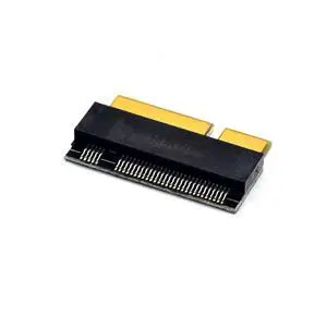 NGFF M.2 nVME SSD Adapter Card for MacBook 2012 Hard Drive Disk Driver-Free Adapter Riser Card with M.2 SATA Key-B/M Interface NGFF M.2 nVME SSD Adapter Card for MacBook 2012 Hard Drive Disk Driver-Free Adapter Riser Card with M.2 SATA Key-B/M Interface