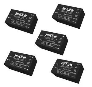 HLK-15W 220V AC-DC Step-Down Isolated Power Module Low Power Consumption Low Noise for Medical, Industrial Control (HLK-15M12B,5Pcs) HLK-15W 220V AC-DC Step-Down Isolated Power Module Low Power Consumption Low Noise for Medical, Industrial Control (HLK-15M12B,5Pcs)