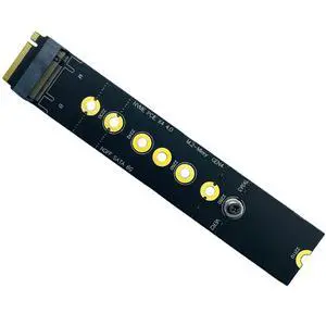 M.2 Slot Protection Card PCIe 4.0 Gen4 All PIN M.2 M Key Slot to M2 Key M for NVMe+SATA Protocol Adapter Card Riser 22110 SSD M.2 Slot Protection Card PCIe 4.0 Gen4 All PIN M.2 M Key Slot to M2 Key M for NVMe+SATA Protocol Adapter Card Riser 22110 SSD