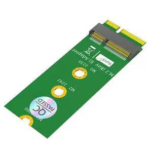 M.2 NGFF Key-E Test Protector Card Female to Male Adapter Support for Module AX200/201, SSD M2 2230 2242 2262 M.2 NGFF Key-E Test Protector Card Female to Male Adapter Support for Module AX200/201, SSD M2 2230 2242 2262