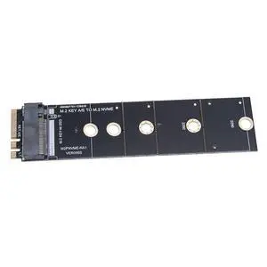 M2 Key A/E to M.2 NVME-Compatible Expansion Card WiFi Interface to M.2 SSD Converter Adapter M2 Key A/E to M.2 NVME-Compatible Expansion Card WiFi Interface to M.2 SSD Converter Adapter