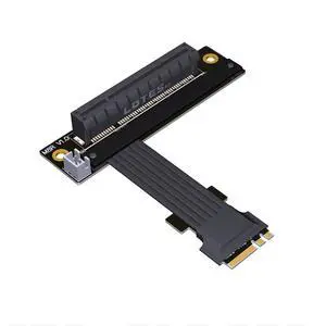 PCI-E X8 to M.2 NGFF Key A.E WiFi Interface Extension Cable PCIe4.0x1 Gen4 16G/BPS for PCI Express 8X SSD (M58JR,15CM) PCI-E X8 to M.2 NGFF Key A.E WiFi Interface Extension Cable PCIe4.0x1 Gen4 16G/BPS for PCI Express 8X SSD (M58JR,15CM)