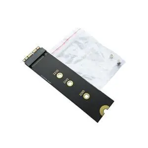M.2 PCIe MKey 2280 SSD to Original Hard Drive Converter Compatible with MacBook Air A1465, A1466 PRO A1398, A1502 (Long,1Piece) M.2 PCIe MKey 2280 SSD to Original Hard Drive Converter Compatible with MacBook Air A1465, A1466 PRO A1398, A1502 (Long,1Piece)