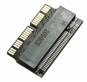 M.2 PCIe MKey 2280 SSD to Original Hard Drive Converter Compatible with MacBook Air A1465, A1466 PRO A1398, A1502 (Short,1Piece) M.2 PCIe MKey 2280 SSD to Original Hard Drive Converter Compatible with MacBook Air A1465, A1466 PRO A1398, A1502 (Short,1Piece)
