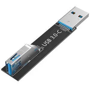 USB 3.0 9Pin Adapter Card Male to Female Extension Card Backward Compatible with USB 2.0/1.1 (Type C) USB 3.0 9Pin Adapter Card Male to Female Extension Card Backward Compatible with USB 2.0/1.1 (Type C)