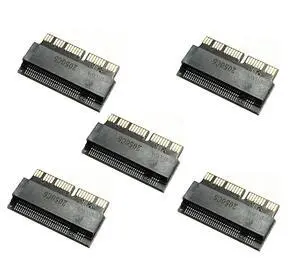 M.2 PCIe MKey 2280 SSD to Original Hard Drive Converter Compatible with MacBook Air A1465, A1466 PRO A1398, A1502 (Short,5Pcs) M.2 PCIe MKey 2280 SSD to Original Hard Drive Converter Compatible with MacBook Air A1465, A1466 PRO A1398, A1502 (Short,5Pcs)