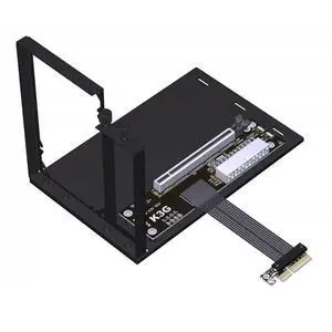 ADT-K23MG-BK7 PCIe 5.0 x4 to X16 GPU External Adapter Card Support Notebook ITX/STX NUC and GPU After 2015 with PCIe x4 Interface (50CM) ADT-K23MG-BK7 PCIe 5.0 x4 to X16 GPU External Adapter Card Support Notebook ITX/STX NUC and GPU After 2015 with PCIe x4 Interface (50CM)