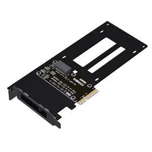 ADT-R27-01 PCIe 5.0 4.0 x4 to U.2/U.3/E1.S/E3.S Hard Disk Adapter 128Gbps/64Gbps with Half-Bracket Compatible with EDSFF Hard Disk Drive (R27C-01 5.0 for E1.S/E3.S) ADT-R27-01 PCIe 5.0 4.0 x4 to U.2/U.3/E1.S/E3.S Hard Disk Adapter 128Gbps/64Gbps with Half-Bracket Compatible with EDSFF Hard Disk Drive (R27C-01 5.0 for E1.S/E3.S)