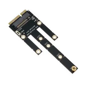 Mini PCI-E to M. 2 NVMe, MSATA to NGFF SATA Adapter Card Support X1 Speed Dual-Purpose Expansion Mini PCI-E to M. 2 NVMe, MSATA to NGFF SATA Adapter Card Support X1 Speed Dual-Purpose Expansion