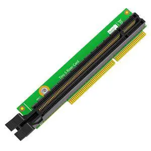 PCIe 16x Tiny5 Riser Card Network Adapter Card Replacement No Back Plate Compatible with M920q M920x M910x M720q P330 PCIe 16x Tiny5 Riser Card Network Adapter Card Replacement No Back Plate Compatible with M920q M920x M910x M720q P330