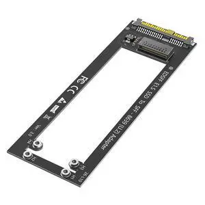 Updated ED SFF E1.S to U.2 SFF-8639 Adapter Card 1U GEN-Z EDSFF Short SSD E1.S Carrier Support Only 9.5mm 15mm 25mm E1.S SSD Updated ED SFF E1.S to U.2 SFF-8639 Adapter Card 1U GEN-Z EDSFF Short SSD E1.S Carrier Support Only 9.5mm 15mm 25mm E1.S SSD