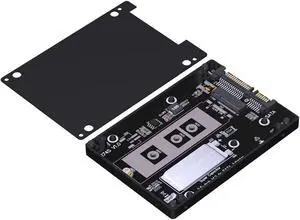 ADT-R74 R27 M.2 to U.2/U.3/SATA Adapter Hard Drive Enclosure CNC Aluminum Alloy Compatible with NVMe SSD (R74S-04F) ADT-R74 R27 M.2 to U.2/U.3/SATA Adapter Hard Drive Enclosure CNC Aluminum Alloy Compatible with NVMe SSD (R74S-04F)