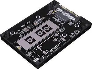 ADT-R74 M.2 MKey NVMe to U.2/U.3 SSD Adapter Enclosure Support M2 2230/2242/2260/2280 SSD DDR4 (R74C, PCIe4.0 for U.3) ADT-R74 M.2 MKey NVMe to U.2/U.3 SSD Adapter Enclosure Support M2 2230/2242/2260/2280 SSD DDR4 (R74C, PCIe4.0 for U.3)