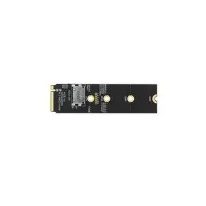 M.2 M Key to Oculink SFF-8612 Female Adapter PCIE 4.0 X4 Bridge Card Compatible with NVMe U.2 SSD Hard Drives Graphics Dock (TKM8) M.2 M Key to Oculink SFF-8612 Female Adapter PCIE 4.0 X4 Bridge Card Compatible with NVMe U.2 SSD Hard Drives Graphics Dock (TKM8)