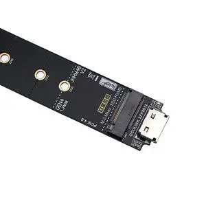 M4B Oculink SFF8612 to M.2 Mkey SSD Female Adapter Card PCIE X4 4.0 High-Speed Compatible with M.2 NVMe 2230 2242 2260 2280 SSD M4B Oculink SFF8612 to M.2 Mkey SSD Female Adapter Card PCIE X4 4.0 High-Speed Compatible with M.2 NVMe 2230 2242 2260 2280 SSD
