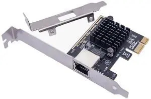 5G Gigabit Net Work Adapter Card PCl-E 1X RJ45 Port Compatible with ROS ESXi Diskless PXE Boot 5G Gigabit Net Work Adapter Card PCl-E 1X RJ45 Port Compatible with ROS ESXi Diskless PXE Boot