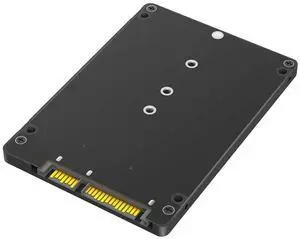 M.2 NGFF B+M Key to 2.5Inch SATA 3.0 Adapter 6Gbps with 7mm Plastic Case for 2230 2242 2260 2280 SATA SSD M.2 NGFF B+M Key to 2.5Inch SATA 3.0 Adapter 6Gbps with 7mm Plastic Case for 2230 2242 2260 2280 SATA SSD
