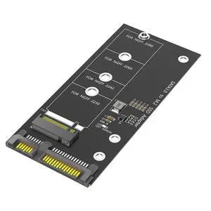 M.2 NGFF B/B+M Key to 2.5Inch SATA III Adapter 6Gbps for NGFF M.2 2280 2260 2242 2230 SSD M.2 NGFF B/B+M Key to 2.5Inch SATA III Adapter 6Gbps for NGFF M.2 2280 2260 2242 2230 SSD