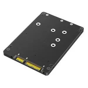 6Gbps M.2 NGFF Key B & mSATA SSD to 2.5 SATA3 Adapter with Plastic Enclosure Support Full Size mSATA SSD (Parallel Version) 6Gbps M.2 NGFF Key B & mSATA SSD to 2.5 SATA3 Adapter with Plastic Enclosure Support Full Size mSATA SSD (Parallel Version)