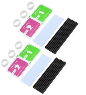 2/4/15pcs M.2 Solid State Hard Disk Heat Sink Aluminum for NGFF NVME PCIE 2280 SSD Solid State Drive (2pcs-Black) 2/4/15pcs M.2 Solid State Hard Disk Heat Sink Aluminum for NGFF NVME PCIE 2280 SSD Solid State Drive (2pcs-Black)