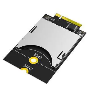 NGFF Key B to SD Adapter Card Support WAN 3042 3052 USB Bus SD Card for PC Laptop Embedded Computers NGFF Key B to SD Adapter Card Support WAN 3042 3052 USB Bus SD Card for PC Laptop Embedded Computers