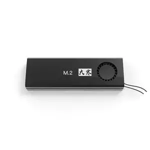 M.2 2280 SSD Heatsink 4Layer Cooling Design ToolFree ClipOn Installation with Turbo Fan 7000 RPM Silent Fan, SATA Power (Black,Major Cold Version) M.2 2280 SSD Heatsink 4Layer Cooling Design ToolFree ClipOn Installation with Turbo Fan 7000 RPM Silent Fan, SATA Power (Black,Major Cold Version)