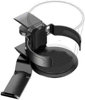2-in-1 Rotatable Cup Holder & Headphone Stand Aluminum Alloy Storage Rack No-Drilling Design Fits Panels 0.22.0 Thick, Cup Width Adjustable 2.83.5 (Black) 2-in-1 Rotatable Cup Holder & Headphone Stand Aluminum Alloy Storage Rack No-Drilling Design Fits Panels 0.22.0 Thick, Cup Width Adjustable 2.83.5 (Black)
