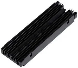 M.2 SSD Heatsink Dual-Side & Grooved Cooling Design Aluminum Alloy, Only 0.39 Thick Compatible with 2230/2242/2260/2280 SSD (Black,No Fan) M.2 SSD Heatsink Dual-Side & Grooved Cooling Design Aluminum Alloy, Only 0.39 Thick Compatible with 2230/2242/2260/2280 SSD (Black,No Fan)