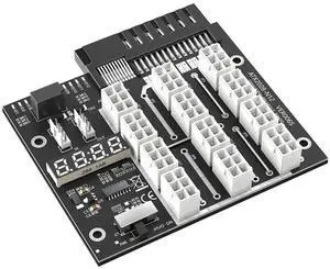 ATX 12x6Pin Power Supply Breakout Board 12V Output with Flash LED Support 52.10mm Flex Port PSU Compatible with HP 733428-101 720620-B21 830272-B21 720478-B21 ATX 12x6Pin Power Supply Breakout Board 12V Output with Flash LED Support 52.10mm Flex Port PSU Compatible with HP 733428-101 720620-B21 830272-B21 720478-B21