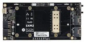 SlimSAS to SXM2 Single-Channel Direct Pass-Through Backplane PCIe3.0 X16 8GT/s with 2X 8pin GPU Power Support External V100 Graphics Card (Backplane) SlimSAS to SXM2 Single-Channel Direct Pass-Through Backplane PCIe3.0 X16 8GT/s with 2X 8pin GPU Power Support External V100 Graphics Card (Backplane)