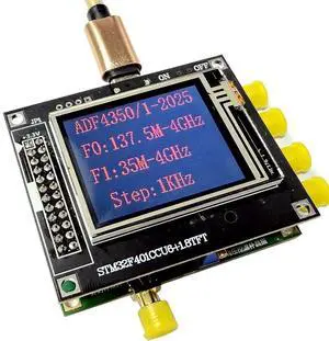 ADF4351/ADF4350 Frequency Source PLL RF Source V2025 35Mhz-4.4GHz Frequency Generator (ADF4350 137.5M-4.4G +STM32) ADF4351/ADF4350 Frequency Source PLL RF Source V2025 35Mhz-4.4GHz Frequency Generator (ADF4350 137.5M-4.4G +STM32)