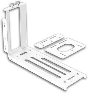 Vertical GPU Mount Bracket 2 Slots Graphics Card Holder for Computer eGPU Dock External GPU Docking Station (White) Vertical GPU Mount Bracket 2 Slots Graphics Card Holder for Computer eGPU Dock External GPU Docking Station (White)