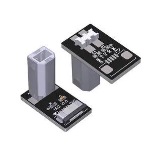 ADT-UD USB Socket Male Female Test PCB Board Connector USB 2.0/480Mbps Compatible with Raspberry Pi Rock Pi 4 MCU Development Board (UD2) ADT-UD USB Socket Male Female Test PCB Board Connector USB 2.0/480Mbps Compatible with Raspberry Pi Rock Pi 4 MCU Development Board (UD2)