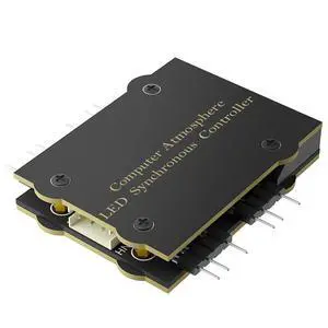 5V Light Controller Computer Atmosphere RGB LED Synchronization Control 3PIN A-RGB Output for Desktop PC 5V Light Controller Computer Atmosphere RGB LED Synchronization Control 3PIN A-RGB Output for Desktop PC