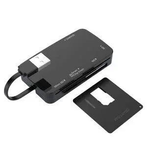 6in1 USB2.0 Smart Card Reader 480Mbps CR337 Compatible with Micro SD MS M2 SD/MMC IC ID SIM CAC DNIE ATM Bank Card 6in1 USB2.0 Smart Card Reader 480Mbps CR337 Compatible with Micro SD MS M2 SD/MMC IC ID SIM CAC DNIE ATM Bank Card