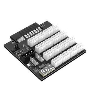 ATX 12x6Pin Breakout Board with Flash LED Compatible with HP 733428-101 720620-B21 830272-B21 720478-B21 ATX 12x6Pin Breakout Board with Flash LED Compatible with HP 733428-101 720620-B21 830272-B21 720478-B21