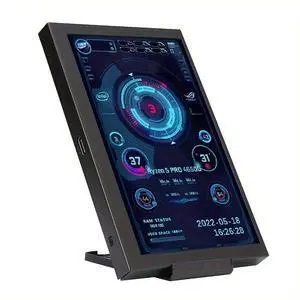 3.5 Inch IPS LCD Display USB Type-C Secondary Screen Computer CPU GPU RAM HDD Monitor USB Display 320 x 480 IPS for Freely AIDA64 (Black) 3.5 Inch IPS LCD Display USB Type-C Secondary Screen Computer CPU GPU RAM HDD Monitor USB Display 320 x 480 IPS for Freely AIDA64 (Black)
