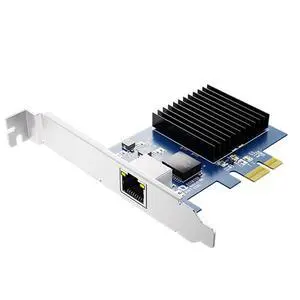 1 Port PCIe 10G Ethernet Network Card 10G NIC PCIe4.0-1X RJ45 LAN Card for Realtek8127(PXE) Multi-Gigabit Network Speeds 1 Port PCIe 10G Ethernet Network Card 10G NIC PCIe4.0-1X RJ45 LAN Card for Realtek8127(PXE) Multi-Gigabit Network Speeds