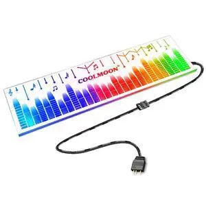 5V 3Pin ARGB Light Board Power Warehouse Decoration PC Chassis Light Board Chassis Lighting Side Panel for Computer Cases - White 5V 3Pin ARGB Light Board Power Warehouse Decoration PC Chassis Light Board Chassis Lighting Side Panel for Computer Cases - White