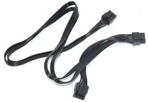 New for 750W 850W 1000W 1600W Power Module PCI Express CPU 8Pin to Dual 8 (4+4) Pin Cable 70CM New for 750W 850W 1000W 1600W Power Module PCI Express CPU 8Pin to Dual 8 (4+4) Pin Cable 70CM