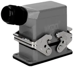 1pcs Heavy Duty Power Connectors HDC HE 10 Inserts 500V 16A Contact Screw Crimp Industrial Rectangular Hood Top/Side Entry HDC-HE-010(Side Entry) 1pcs Heavy Duty Power Connectors HDC HE 10 Inserts 500V 16A Contact Screw Crimp Industrial Rectangular Hood Top/Side Entry HDC-HE-010(Side Entry)