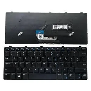 Laptop Replacement US Layout Keyboard for Dell Latitude 11 3180 3189 3190 Latitude 13 3300 3380 with Frame 0343NN 0WH9TP Laptop Replacement US Layout Keyboard for Dell Latitude 11 3180 3189 3190 Latitude 13 3300 3380 with Frame 0343NN 0WH9TP