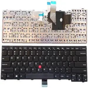 Laptop Replacement US Layout Keyboard for Lenovo ThinkPad T440 T440s T450 T450s T460 04Y0967 04Y0968 T440P T431 E431 L440 with Frame,TrackPoint,No Backlit Black Laptop Replacement US Layout Keyboard for Lenovo ThinkPad T440 T440s T450 T450s T460 04Y0967 04Y0968 T440P T431 E431 L440 with Frame,TrackPoint,No Backlit Black