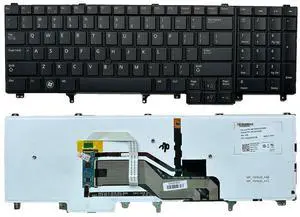 Laptop Replacement US Layout with Pointing with Backlight Keyboard for Dell Latitude E5520 E5520m E5530 E6520 E6530 E6540 Precision M4600 M4700 M6600 M6700 HG3G3 0HG3G3 07T425 NSK-DW2BC 01 Laptop Replacement US Layout with Pointing with Backlight Keyboard for Dell Latitude E5520 E5520m E5530 E6520 E6530 E6540 Precision M4600 M4700 M6600 M6700 HG3G3 0HG3G3 07T425 NSK-DW2BC 01