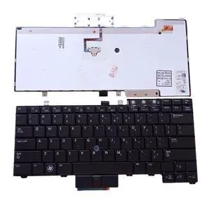 Laptop Replacement US Layout Keyboard for Dell Latitude E6400 E6410 E6500 E6510 M4500 WX4JF HT512 0UK717 UK717 E5400 E5410 A007 Without Frame,TrackPoint,Backlit Black Laptop Replacement US Layout Keyboard for Dell Latitude E6400 E6410 E6500 E6510 M4500 WX4JF HT512 0UK717 UK717 E5400 E5410 A007 Without Frame,TrackPoint,Backlit Black