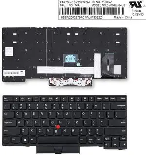 Laptop Replacement Keyboard for Lenovo ThinkPad E490 E495 T490 L490 E480 E485 L480 T480s Laptop Replace Black (No Backlight) Laptop Replacement Keyboard for Lenovo ThinkPad E490 E495 T490 L490 E480 E485 L480 T480s Laptop Replace Black (No Backlight)