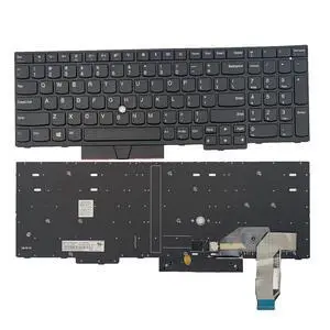 Laptop Replacement US Layout No Pointer Keyboard for Lenovo ThinkPad E580 E585 L580 E590 E595 L590 T590 P15S P52 P72 P53 P73 P53 P52 T15 01YP560 01YP720 01YP640 Laptop Replacement US Layout No Pointer Keyboard for Lenovo ThinkPad E580 E585 L580 E590 E595 L590 T590 P15S P52 P72 P53 P73 P53 P52 T15 01YP560 01YP720 01YP640