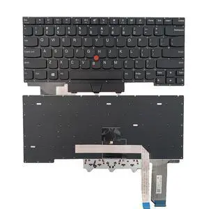 Laptop Replacement US Layout Keyboard with Pointer for Lenovo Thinkpad E14 R14 Gen 2 (20T6 20T7 20TA 20TB) Laptop Replacement US Layout Keyboard with Pointer for Lenovo Thinkpad E14 R14 Gen 2 (20T6 20T7 20TA 20TB)